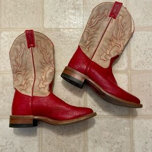 Red and Tan Cowboy/Cowgirl Boots